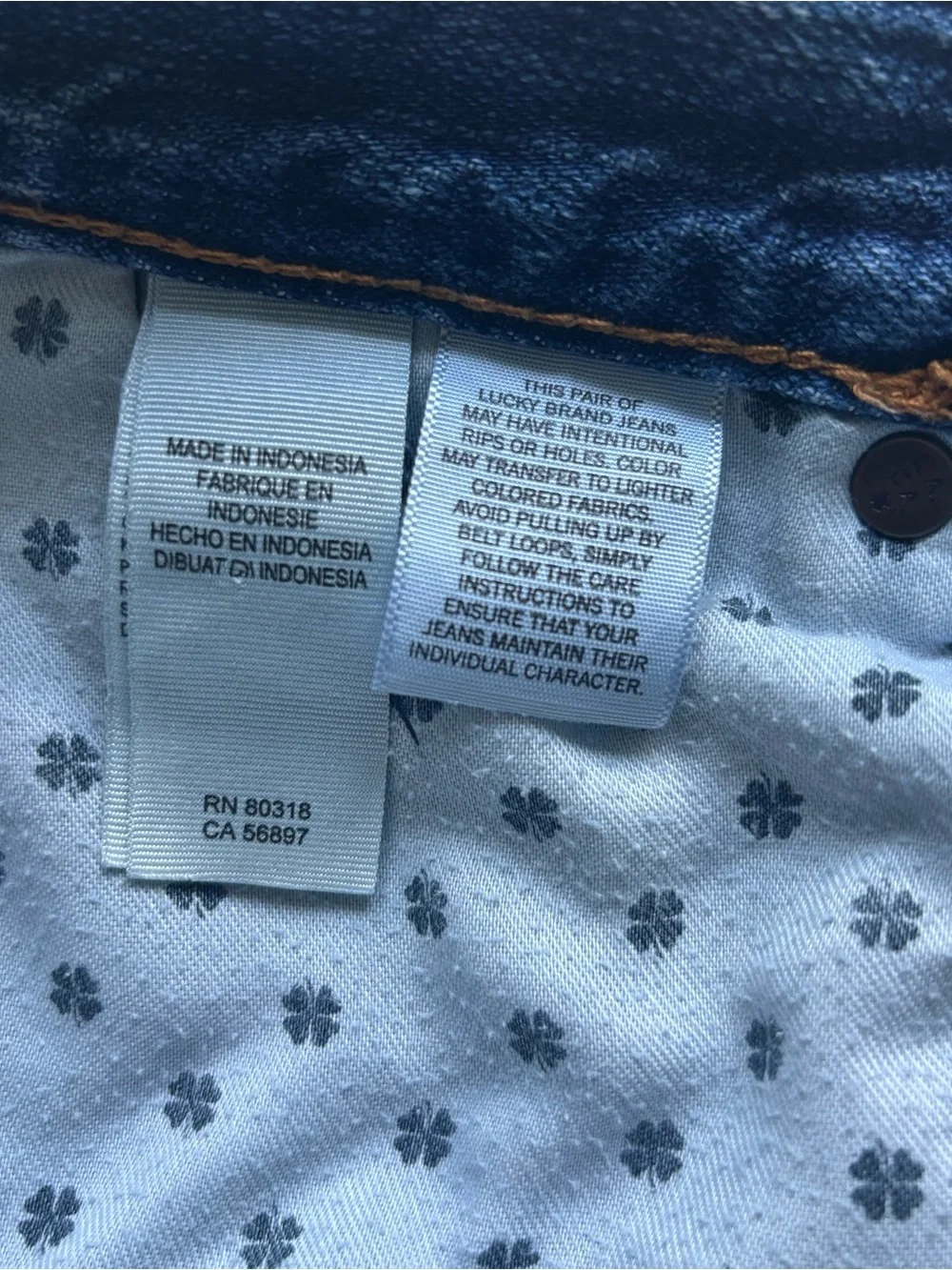 Lucky Brand 361 Vintage Straight Jeans Light Wash Men's Size 36x32